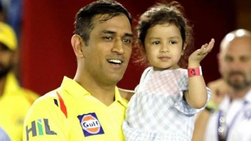 Amid Uproar Over Rape Threat to Ziva Dhoni, SSR's Picture Holding MS Dhoni's Baby Surfaces Once Again