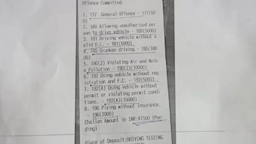 New MV Act: Nightmare For Auto-Rickshaw Driver, Fined Rs 47K For Violations!
