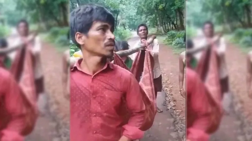 Mahaprayan Fails Again! Body Carried In Sling In Kalahandi