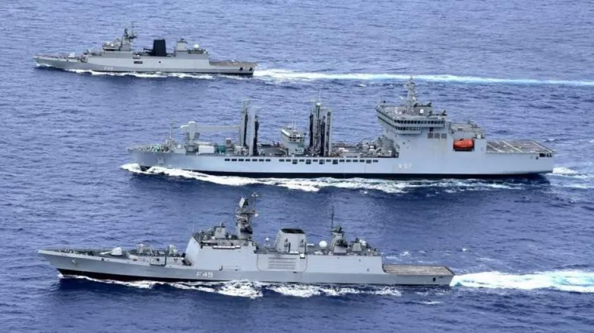 PASSEX: Navies Of India, Saudi Arabia Carries Out Drill In Persian Gulf