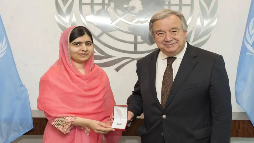 Malala Yousafzai made UN Messenger of Peace