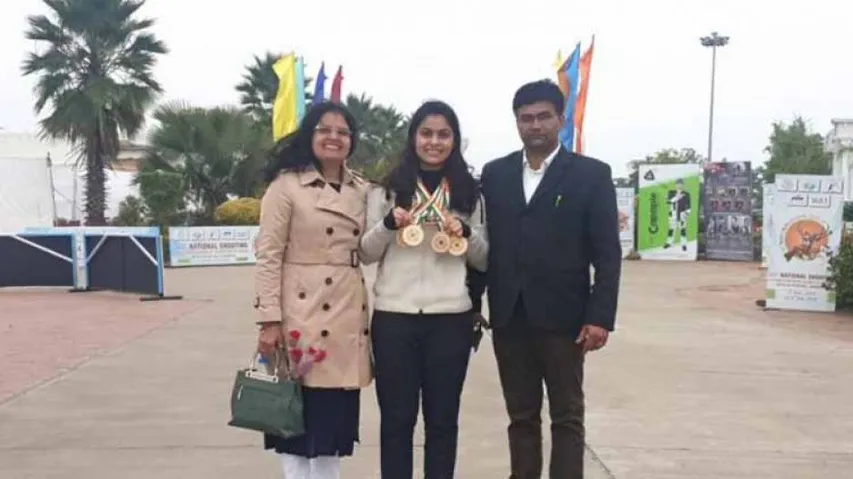 Manu Bhaker wins gold medals in senior, junior 10m air pistol events in Nationals