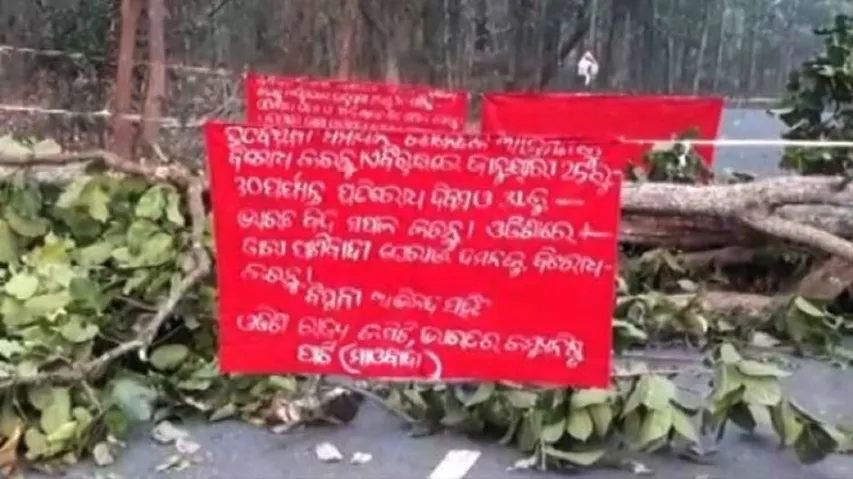 Maoists' Bharat Bandh cripples life in several parts of Odisha
