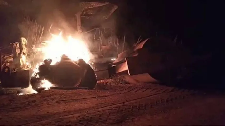 Odisha: Maoists Ultras Torch 6 Vehicles On Malkangiri Border