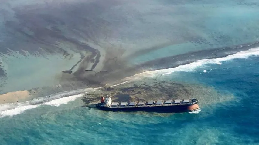 Mauritius Declares Environmental Emergency As Stranded Ship Spills Fuel