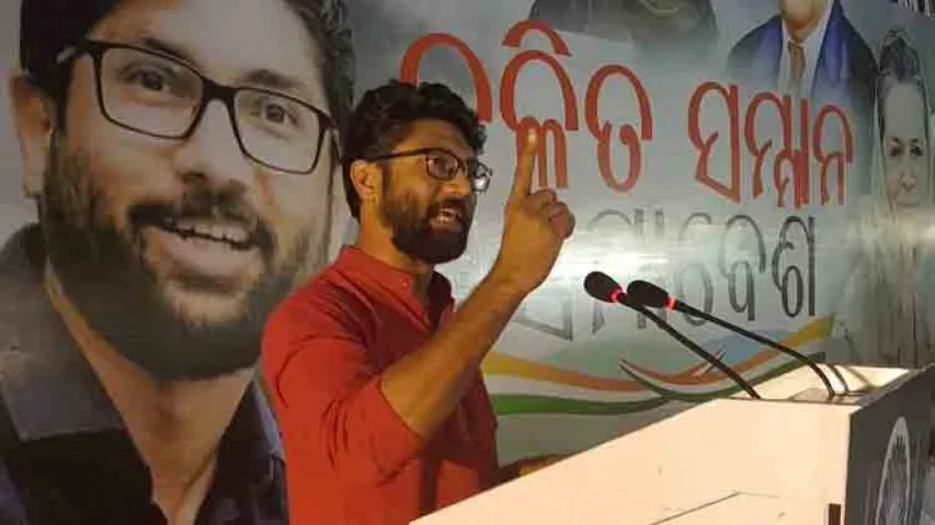 Jignesh Mevani alleges BJP-BJD nexus over Rafale