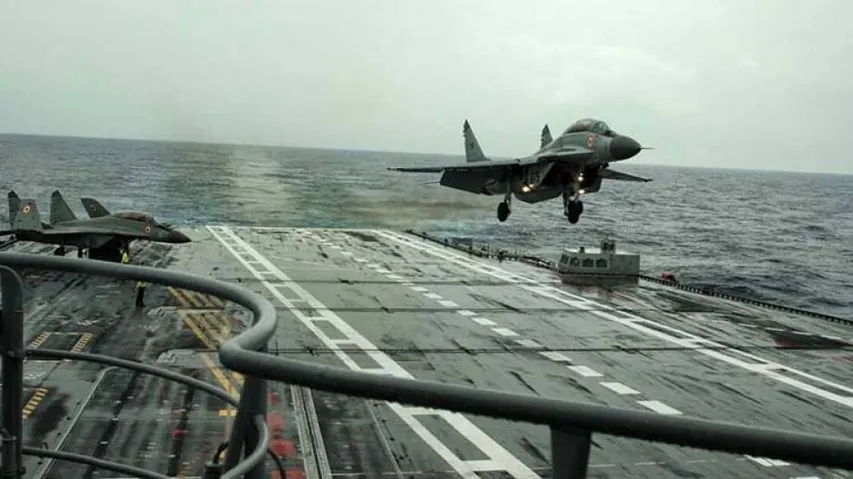 9 Warships, 14 Planes Deployed To Search Missing MiG-29K Pilot: Navy