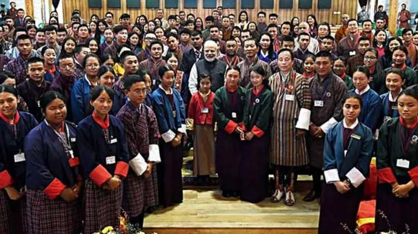India, Bhutan Are 'Natural Partners': PM Modi Tell Bhutan's New Generation