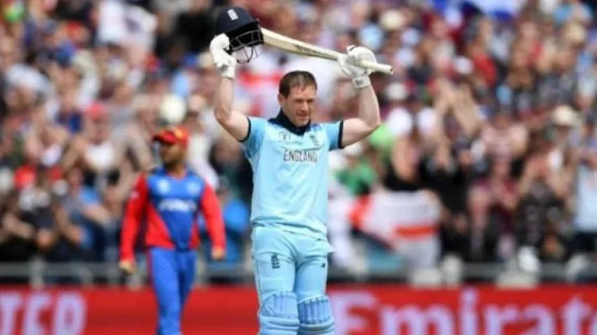 Morgan slams 4th fastest WC ton, hits most sixes in an ODI