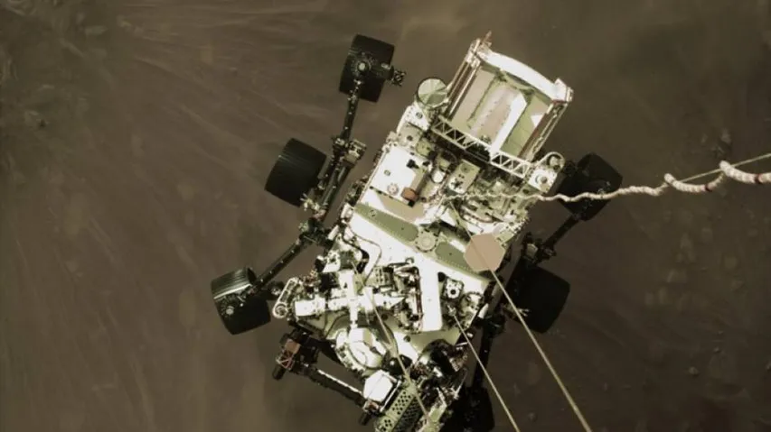 NASA Releases Audio From Mars, Video Of Perseverance Landing
