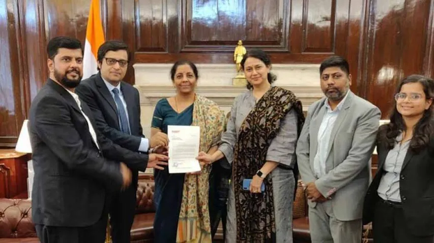 FinMin Meets News Broadcasters Federation As Latter Seeks Parity In GST With Newspapers