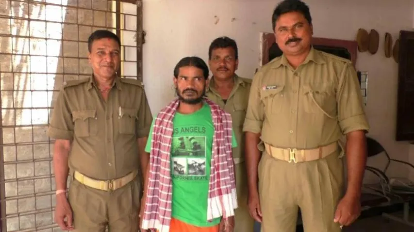 Godman held; villagers set ashram on fire