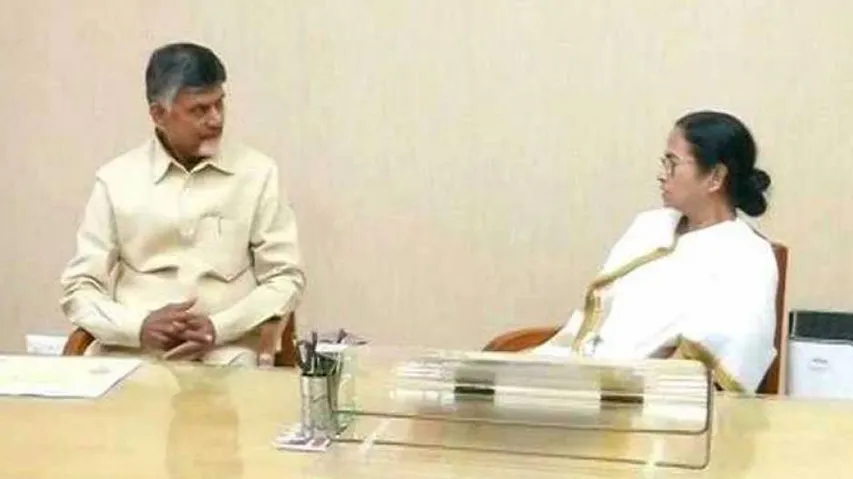 Naidu meets Mamata in Kolkata to discuss post-poll strategy