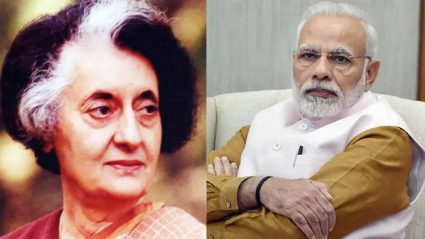 Indira 'tallest leader', Modi 'authoritarian', says Congress