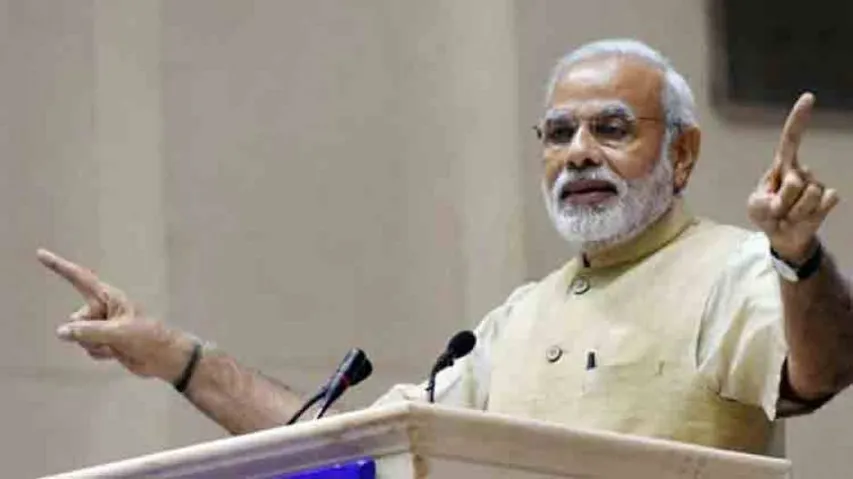 Congress has done politics over poverty: Modi