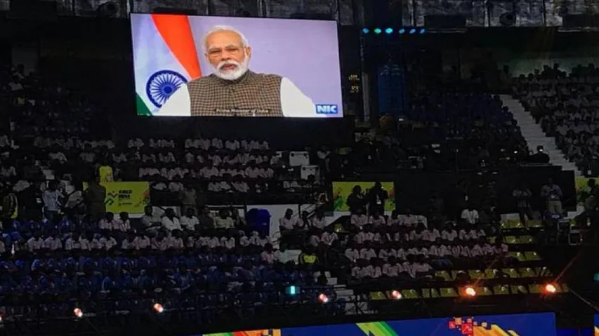 PM Modi Declares Open Inaugural Khelo India University Games