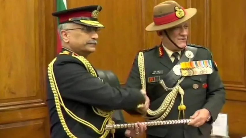 Gen Mukund Naravane Takes Charge As New Army Chief