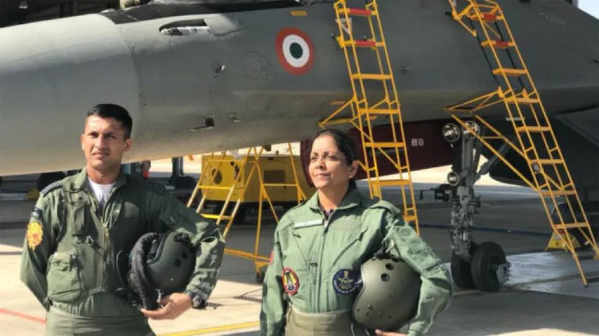 Sitharaman flies in Sukhoi for 40 minutes