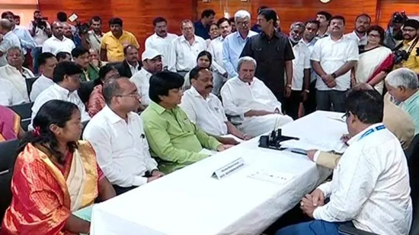 BJD candidates file nominations for 4 Rajya Sabha seats in Odisha, BJP unlikely to field candidate