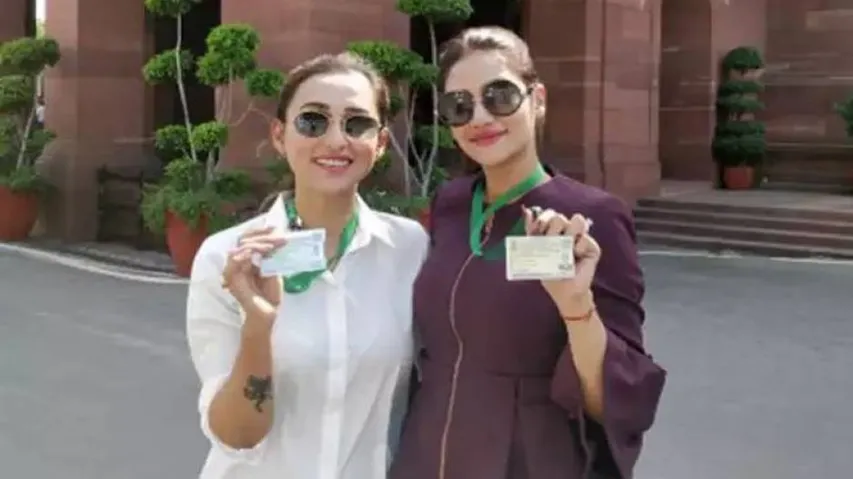 Actor-Turned-Politicians Nusrat, Mimi From TMC Take Oath As Lok Sabha Members