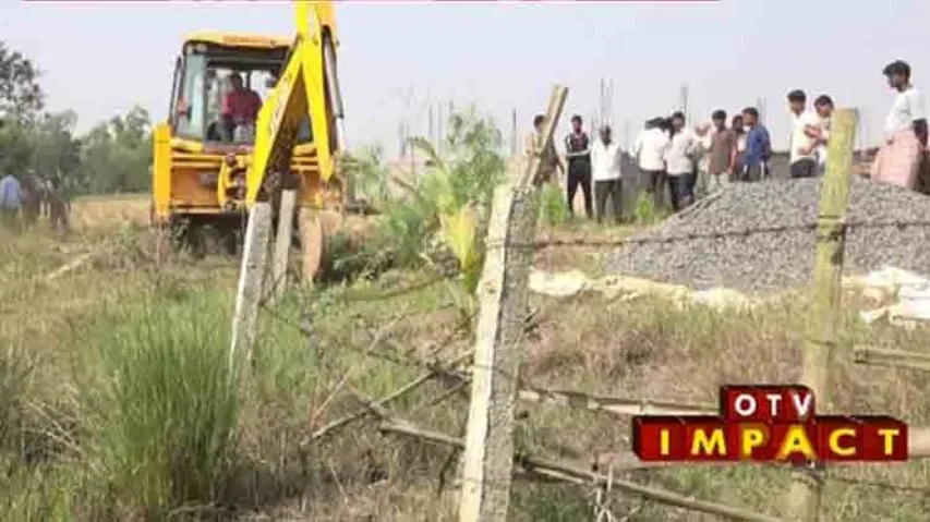 OTV Impact: Forest land cleared of encroachments in Bhadrak