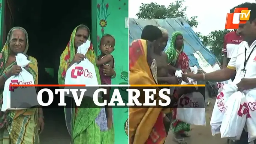 OTV Cares Initiative distributes relief materials 