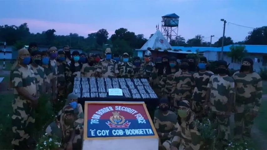 Maoists Plot Foiled: BSF Seizes Gelatin Explosives During Combing Ops In Malkangiri Forests