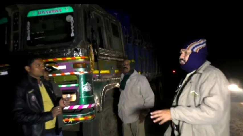 Two PDS rice laden trucks detained