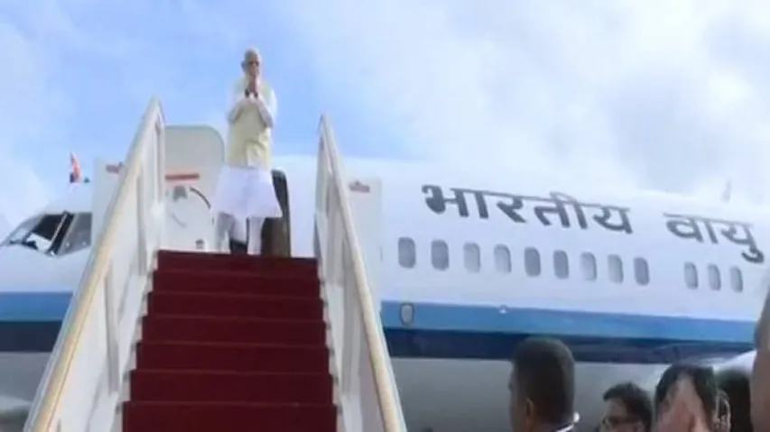 PM Modi ends Sri Lanka visit, flies to Tirupati