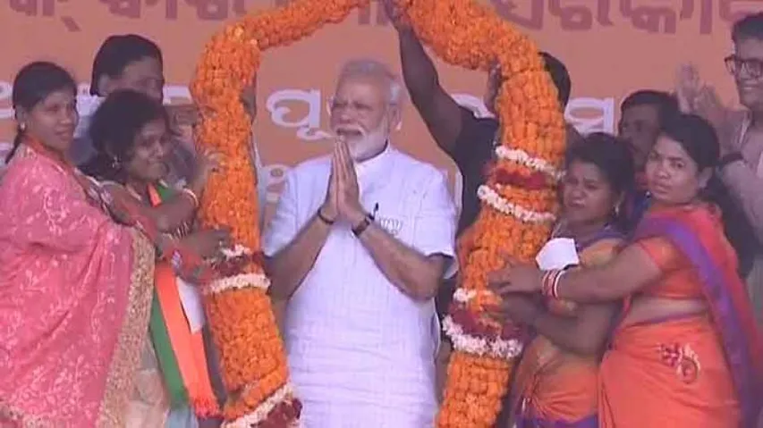 Bring BJP’s double-engine govt to usher development: PM Modi in Odisha