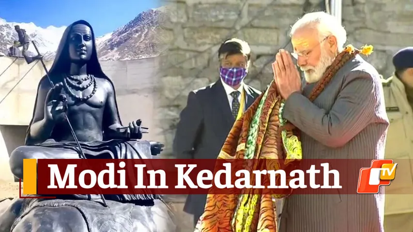 Narendra Modi in Kedarnath