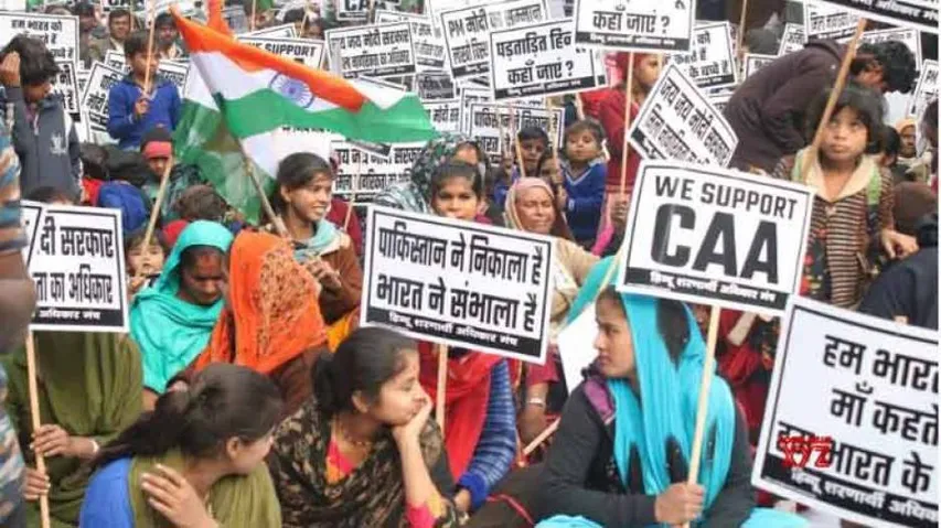 Pakistani Hindu Refugees In Delhi Lend Support To CAA