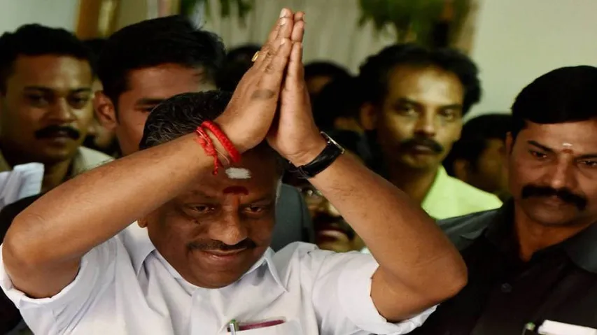 Panneerselvam sworn in as TN Deputy Chief Minister