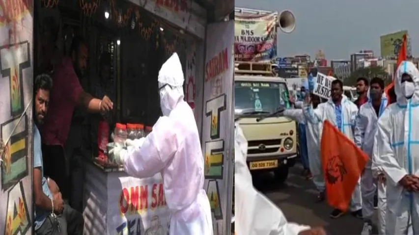 Odisha: Terminated Paramedics ‘Beg’ In Streets Of Bhadrak