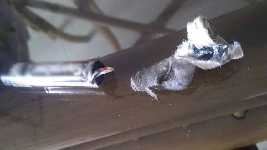 Three school-children injured in explosion of battery cell