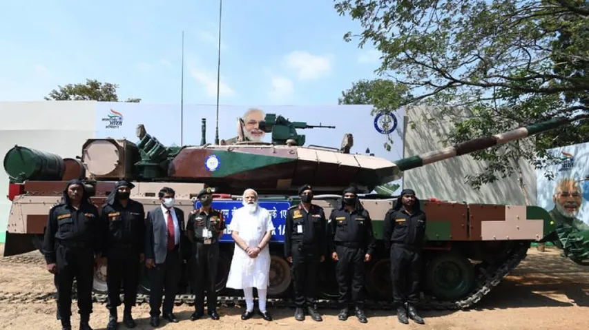 PM Modi Hands Over Arjun Main Battle Tank To Army Chief