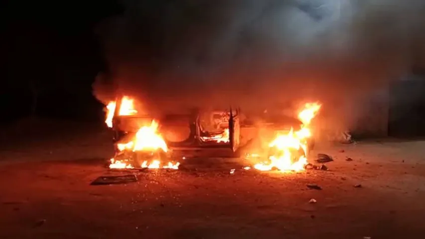 Odisha: 13 Detained For Arson Of 2 Police Vans In Jajpur