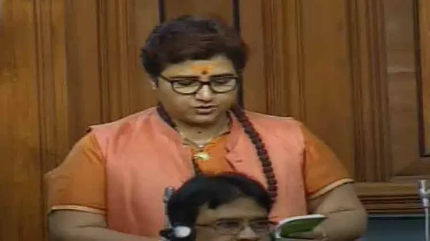 Pragya Thakur Tenders Apology In LS For Remarks On Godse