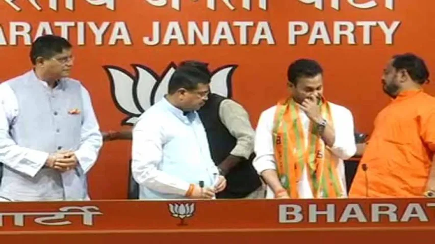 Former Congress MLA Prakash Behera joins BJP