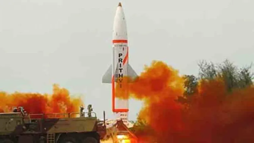 Successful night trial of Prithvi-II missile