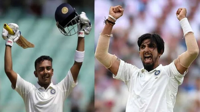 Ind Vs NZ: Prithvi Shaw, Ishant Sharma  In Test Team; Mayank Agarwal In ODIs For Rohit Sharma