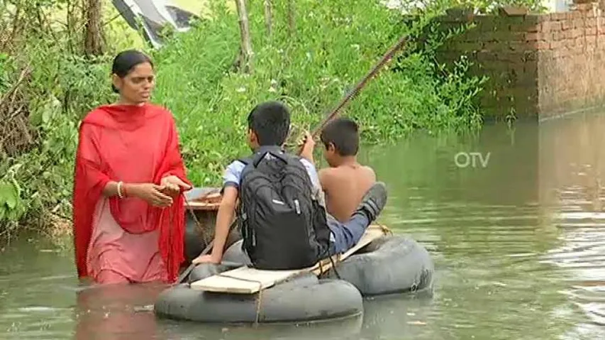 Post Rath Yatra, Puri streets continue to remain waterlogged