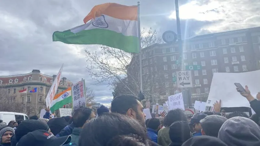 Indian Americans celebrate Republic Day hoist tricolor sing patriotic songs
