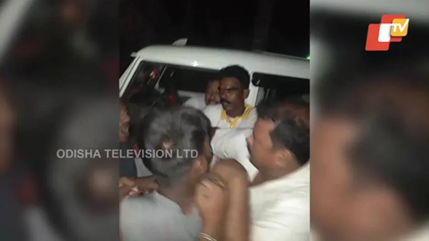 Kakatpur BJP MLA candidate manhandled, attacked by rival group