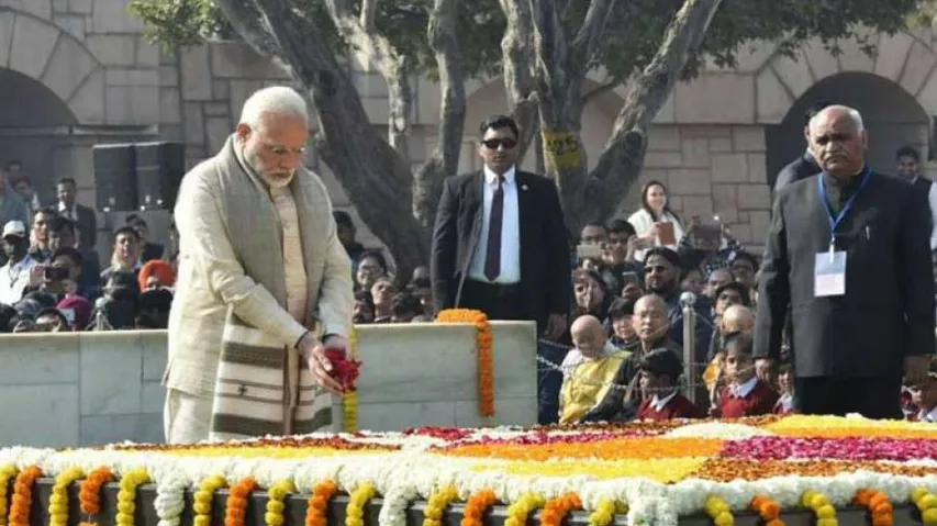 Mahatma's Sesquicentennial: PM Leads Nation In Paying Tribute