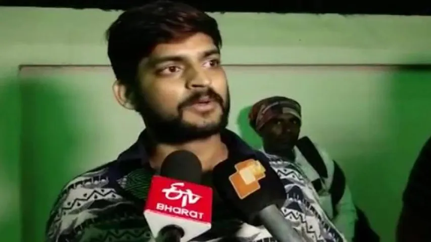 Son Of Woman BJD Leader Who Set Herself On Fire Threatens Self Immolation