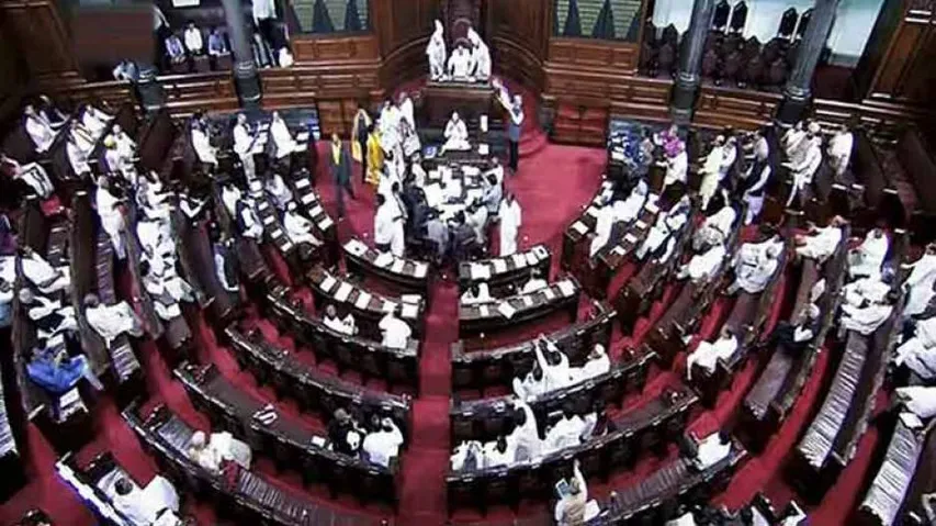 Quota bill moved in Rajya Sabha amid uproar