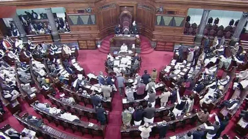 Rajya Sabha adjourned for the day amid ruckus by opposition