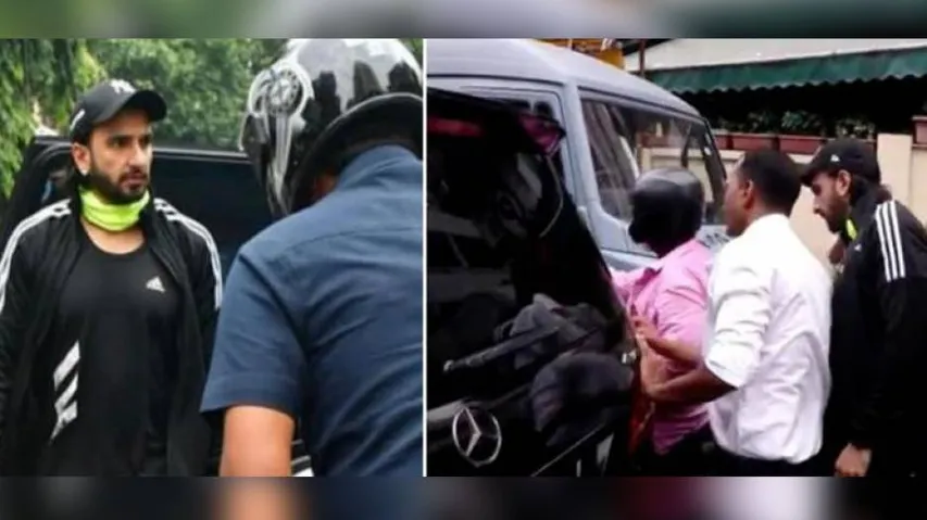 Ranveer Singh Meets With A Minor Accident, Actor Unhurt