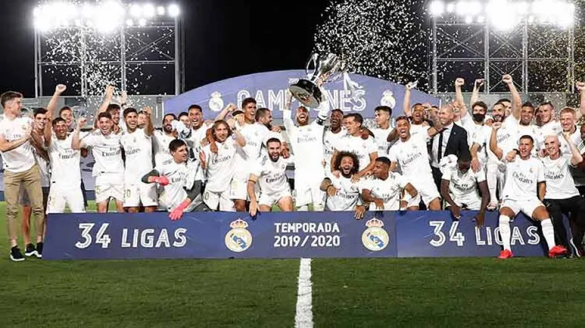 Real Madrid Defeats Villarreal, Secures 34th Laliga Title